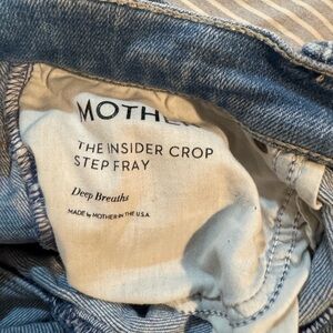 MOTHER Light Blue Denim Jeans - Classic Wash